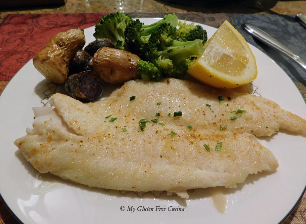 Pan Cooked Flounder Fillets My Gluten Free Cucina