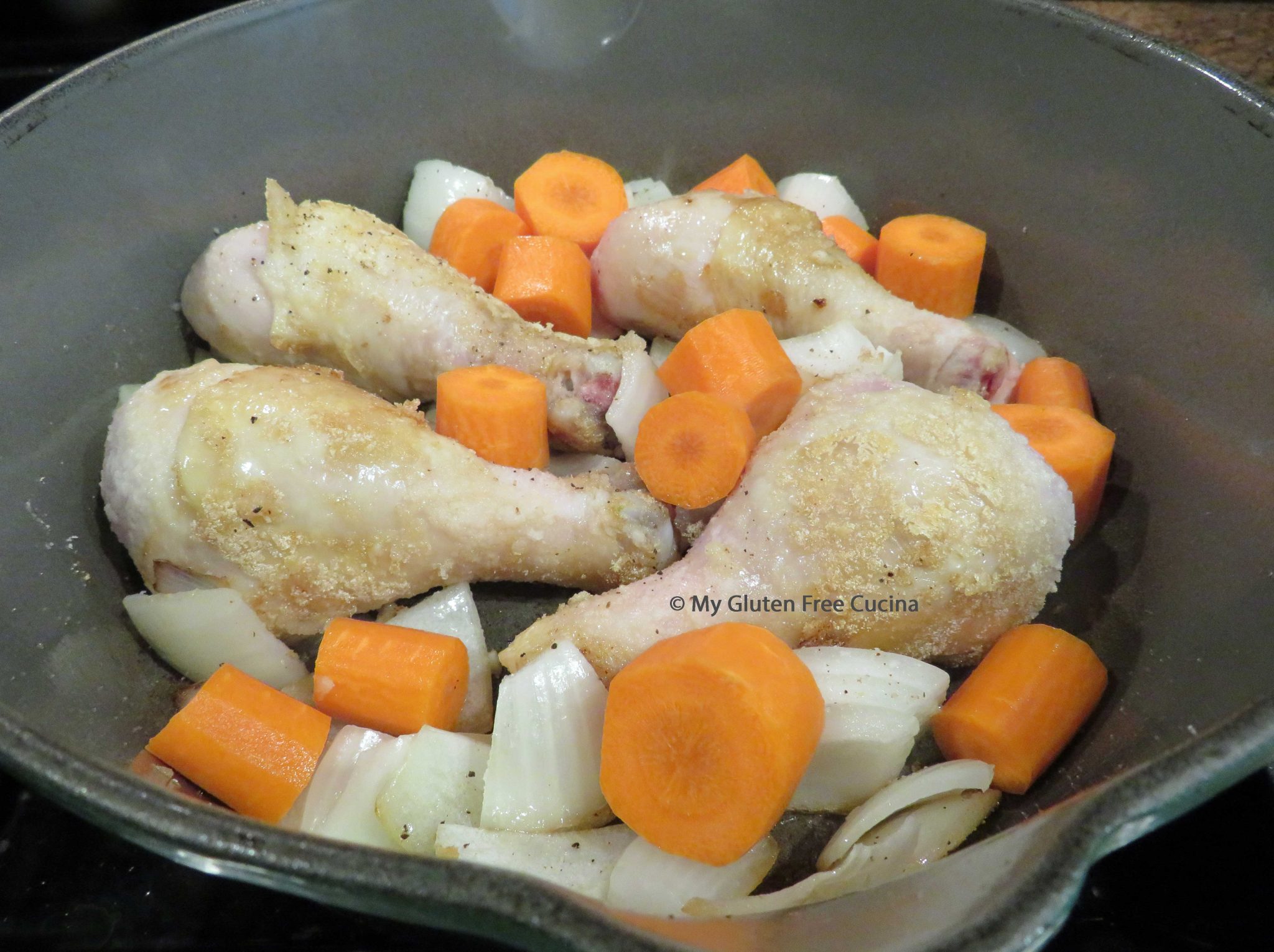 One Pan Drumstick Dinner My Gluten Free Cucina