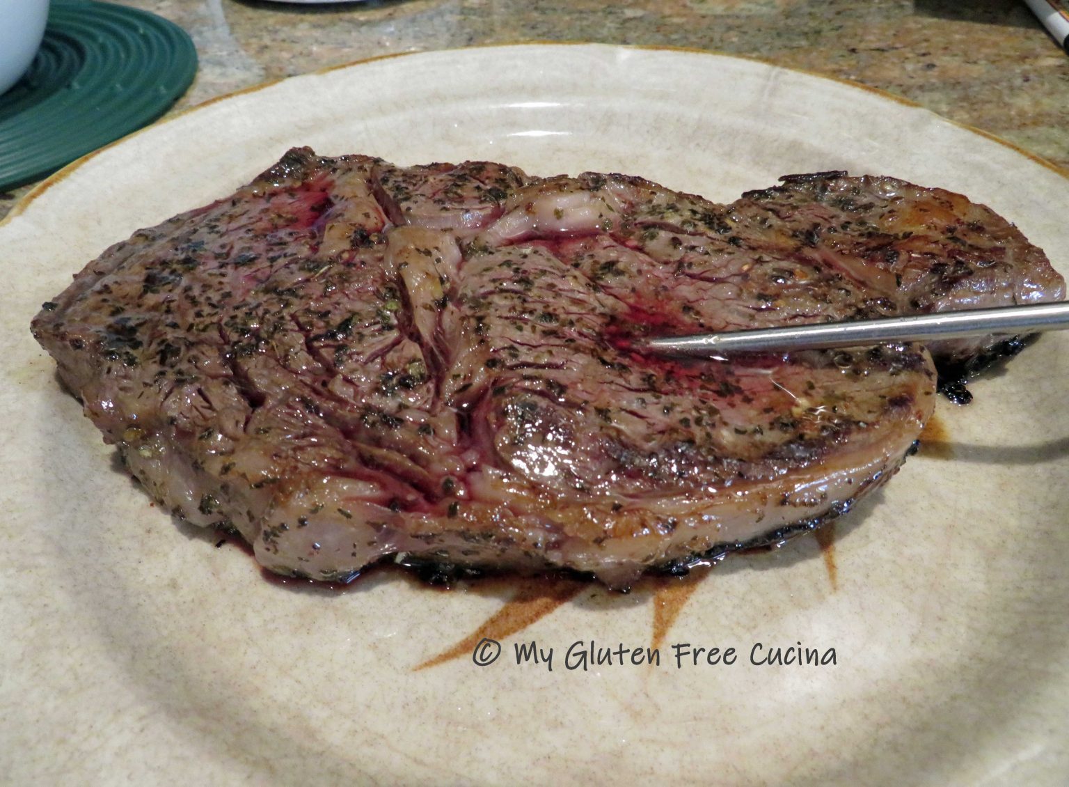 Perfect Ribeye Steak My Gluten Free Cucina
