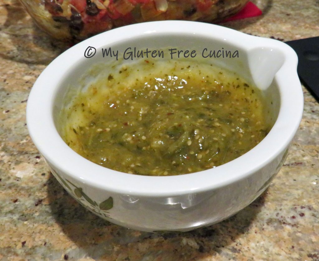 Tomatillo Sauce Salsa Verde My Gluten Free Cucina