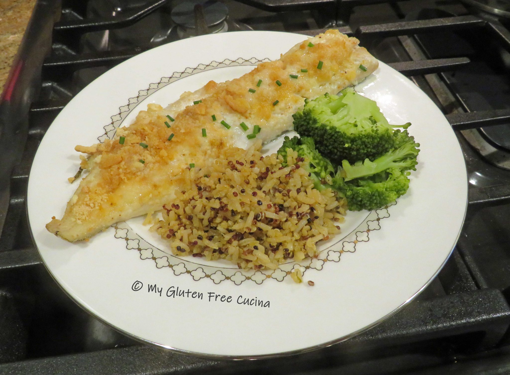 Gluten Free Baked Haddock with Butter and Cracker Crumbs My Gluten