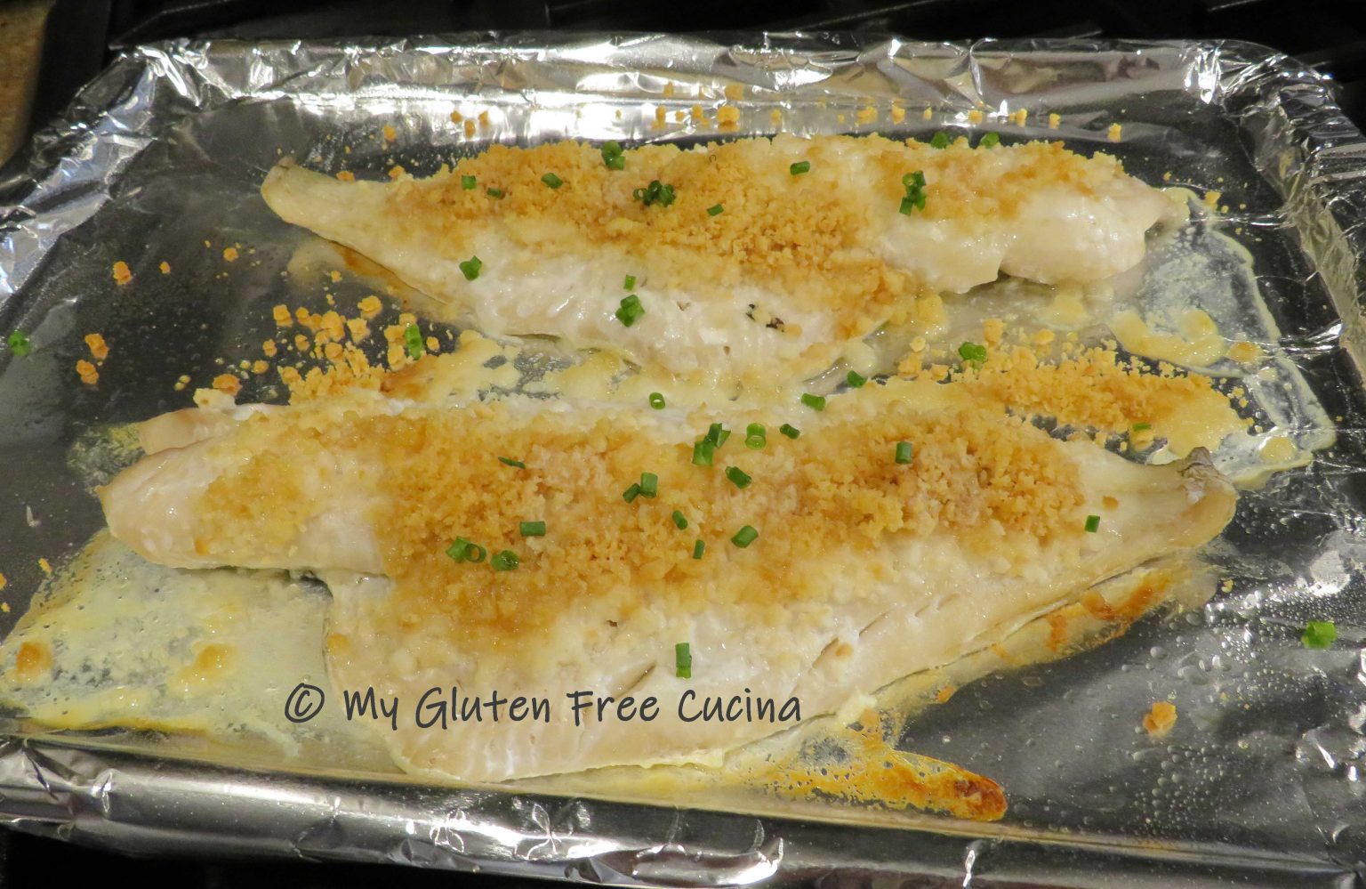 Gluten Free Baked Haddock with Butter and Cracker Crumbs My Gluten