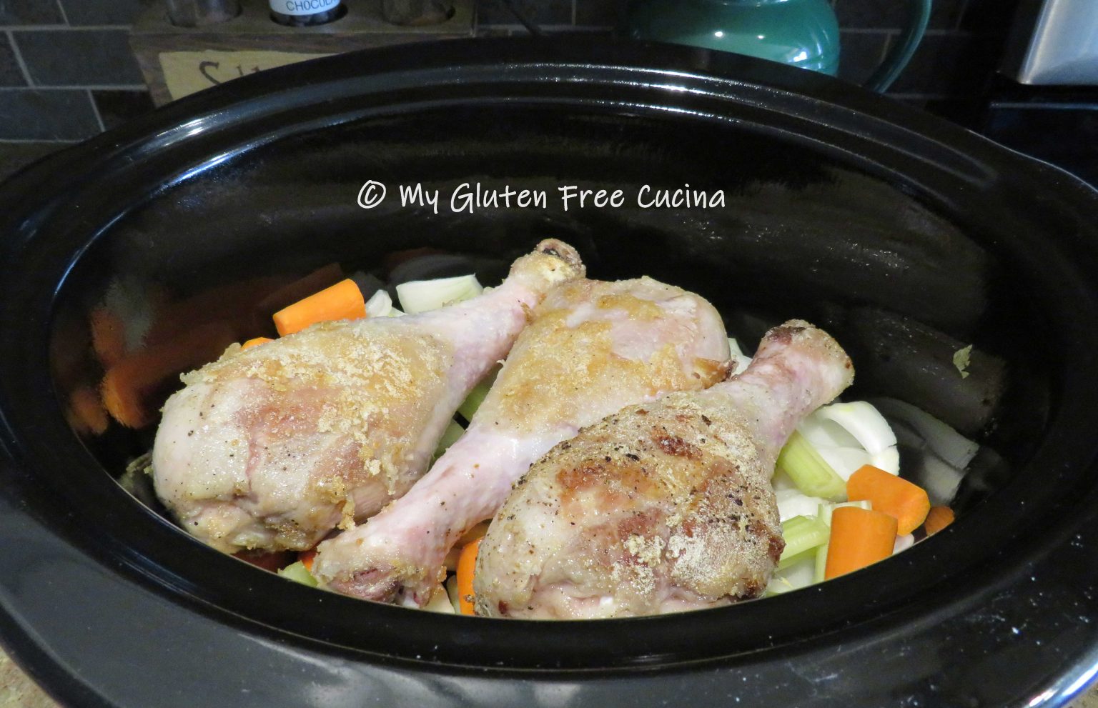 Gluten Free CrockPot Turkey Drumsticks My Gluten Free Cucina