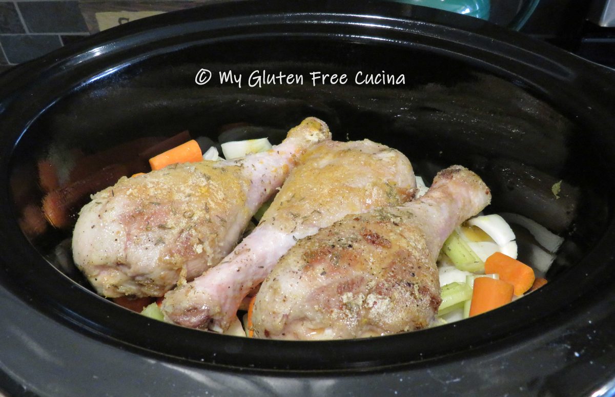 Gluten Free CrockPot Turkey Drumsticks My Gluten Free Cucina