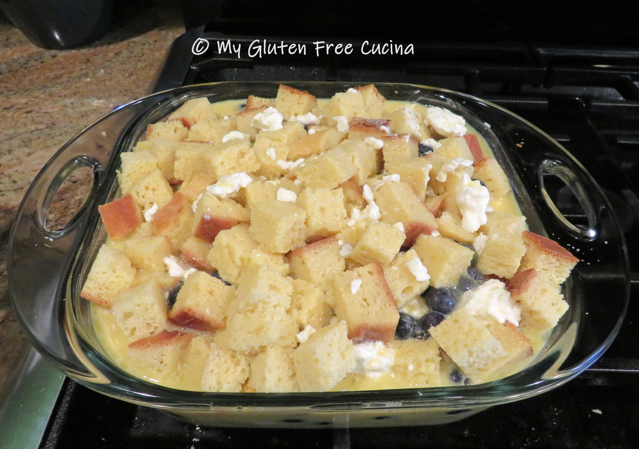 Gluten Free Blueberry French Toast Casserole My Gluten Free Cucina