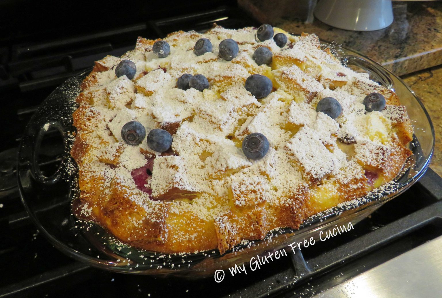 Gluten Free Blueberry French Toast Casserole My Gluten Free Cucina