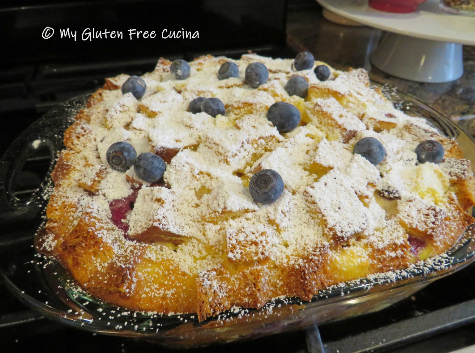 Gluten Free Blueberry French Toast Casserole My Gluten Free Cucina