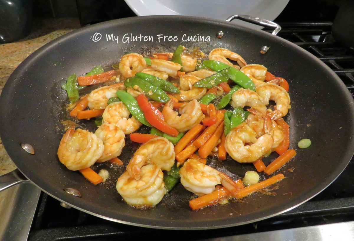 Gluten Free Garlic Shrimp Stir Fry My Gluten Free Cucina