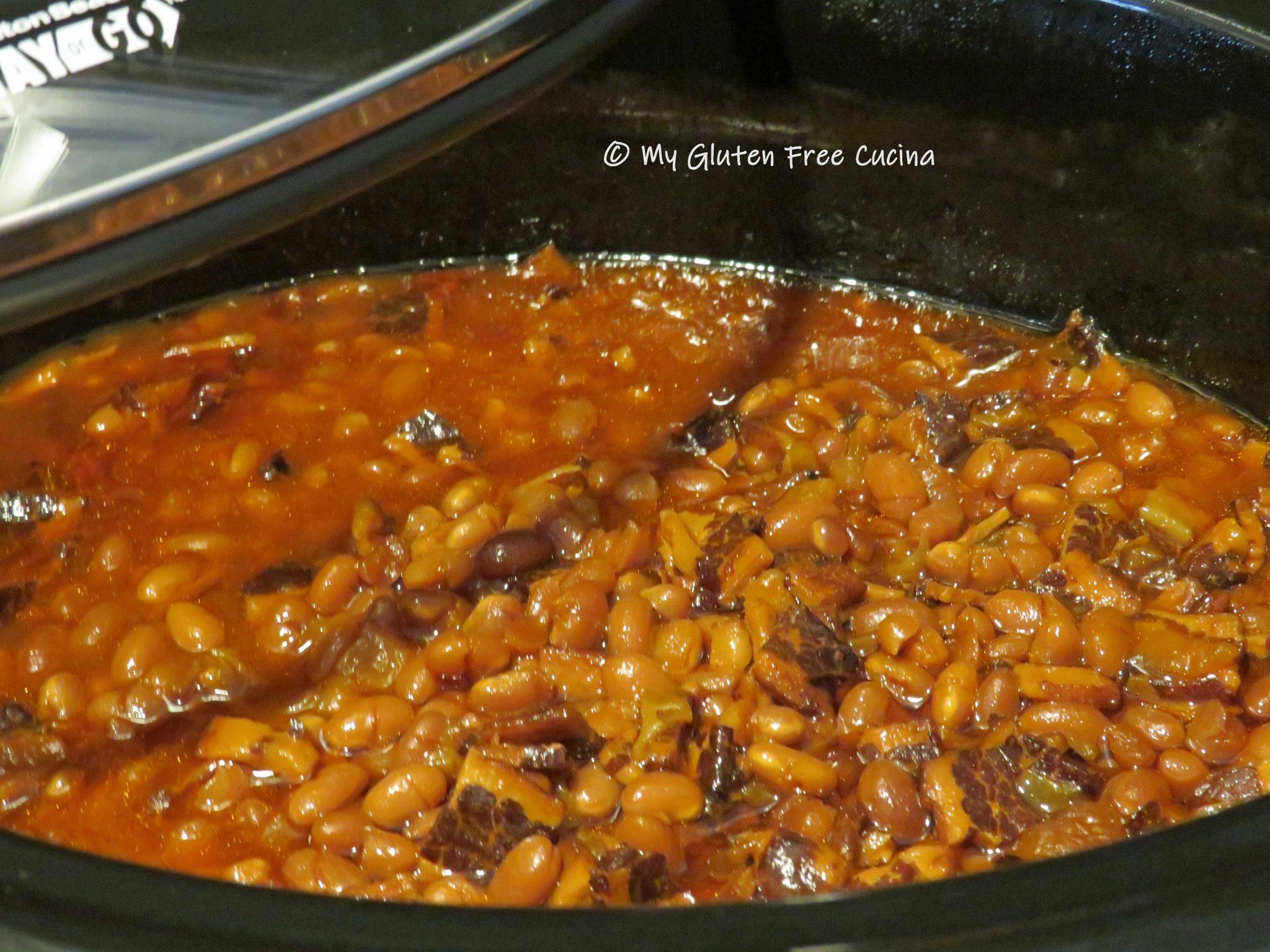 Slow Cooked BBQ Baked Beans My Gluten Free Cucina