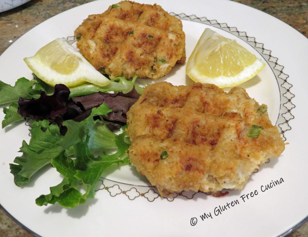 Gluten Free Crab Cake Waffles My Gluten Free Cucina