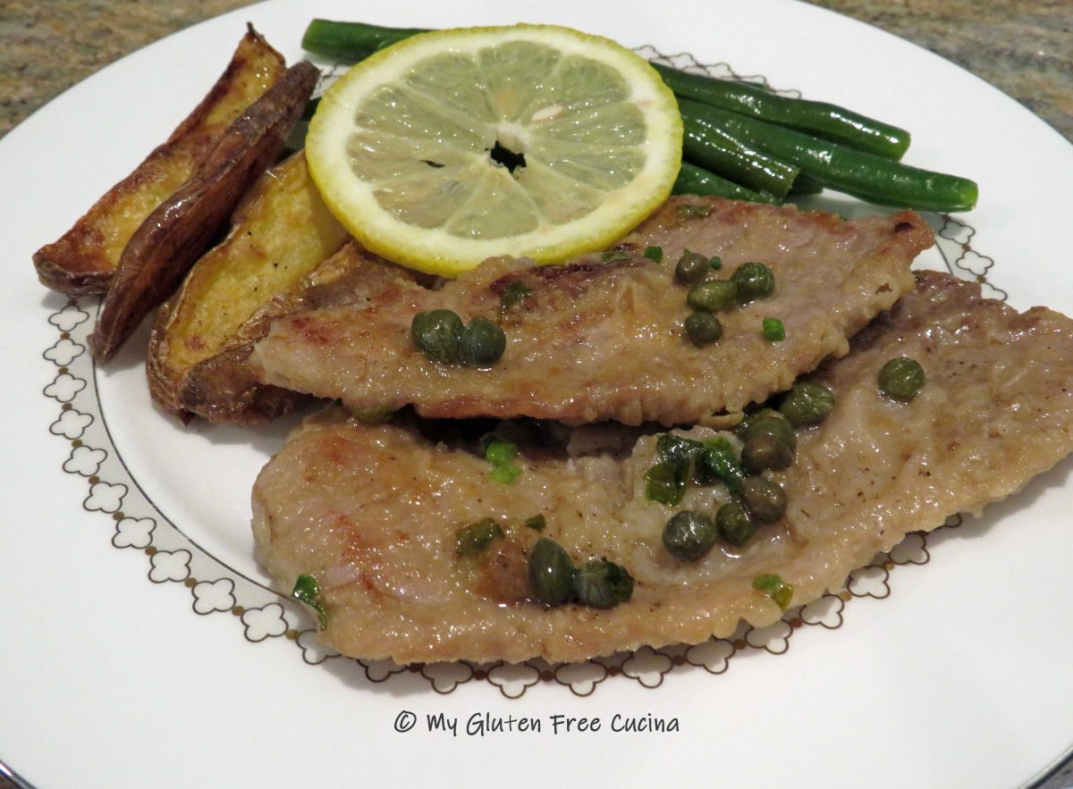 Gluten Free Veal Piccata My Gluten Free Cucina