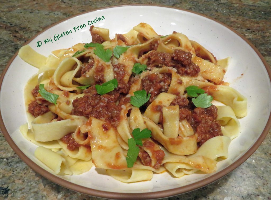 Gluten Free Pappardelle Pasta My Gluten Free Cucina