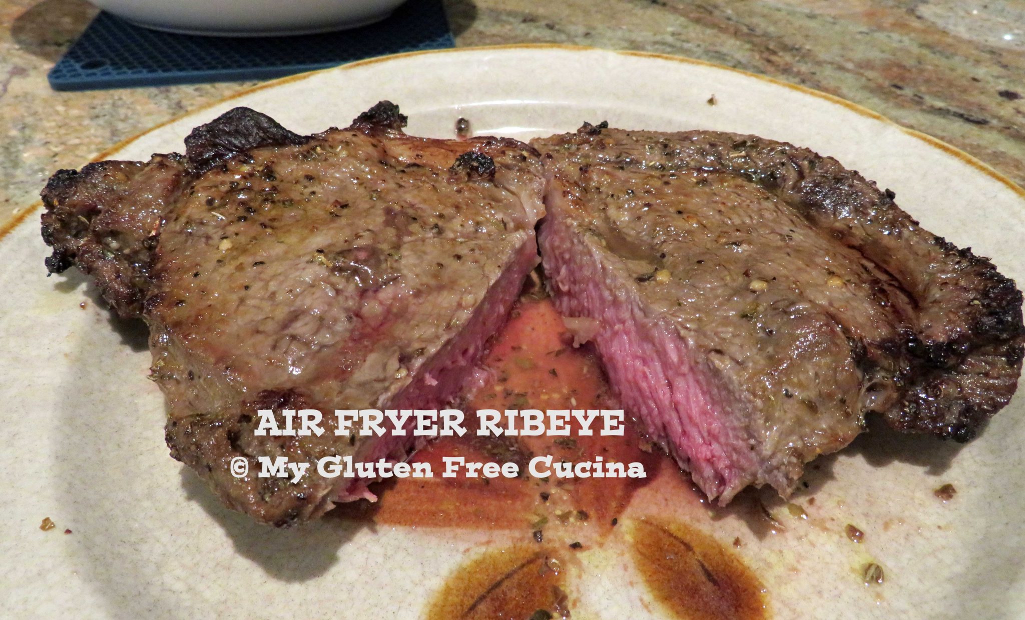 Air Fryer Ribeye Steak My Gluten Free Cucina