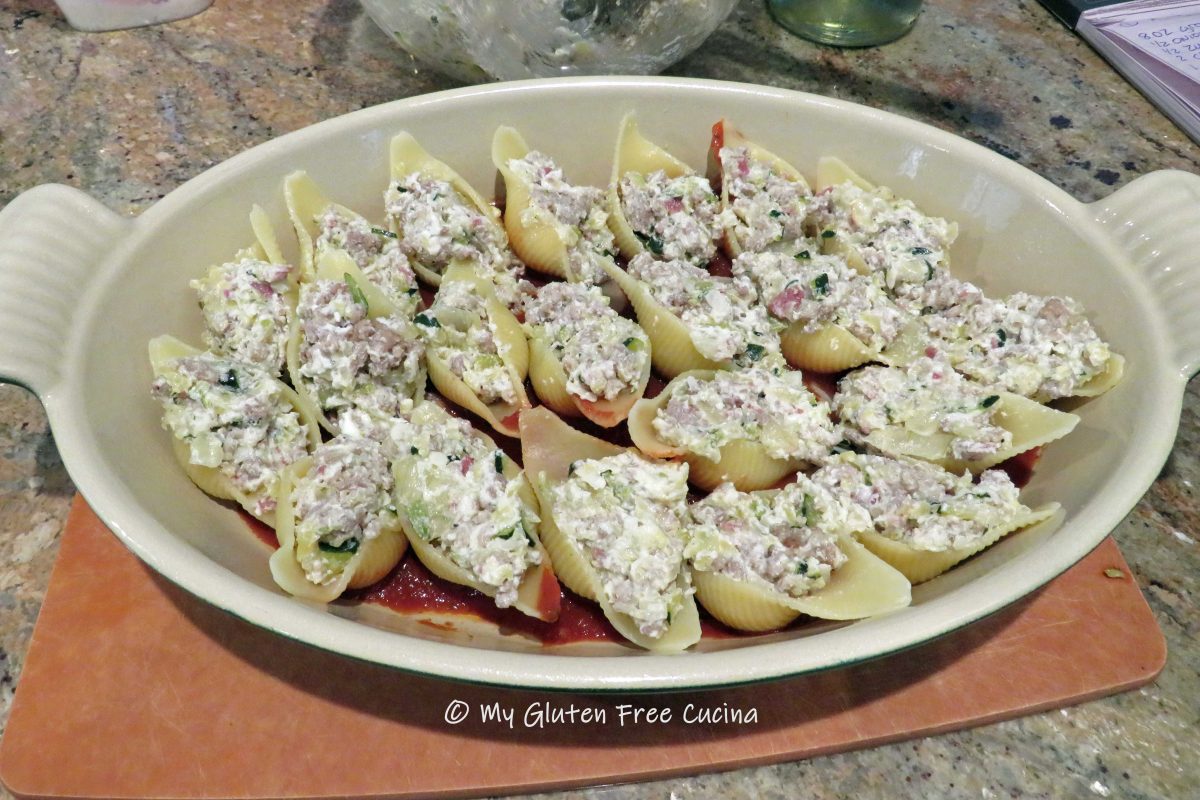 Gluten Free Stuffed Shells My Gluten Free Cucina