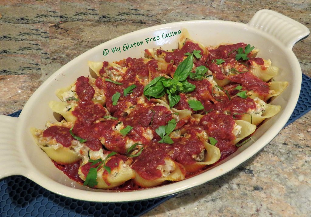 Gluten Free Stuffed Shells My Gluten Free Cucina