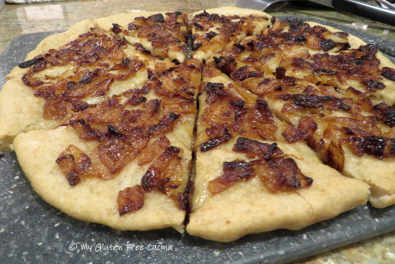 Gluten Free Caramelized Onion Focaccia My Gluten Free Cucina