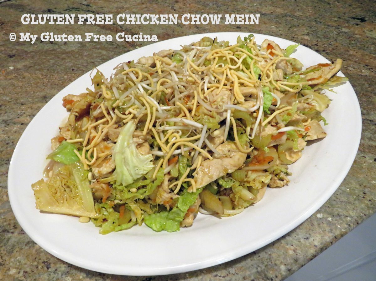Gluten Free Chicken Chow Mein My Gluten Free Cucina