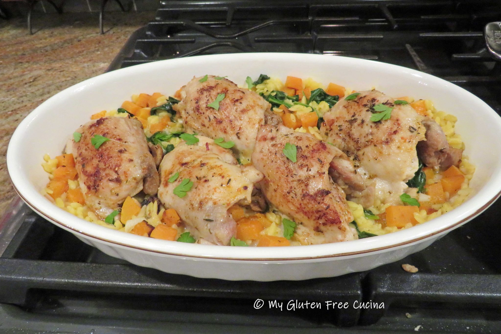 Gluten Free Chicken Orzo Casserole My Gluten Free Cucina