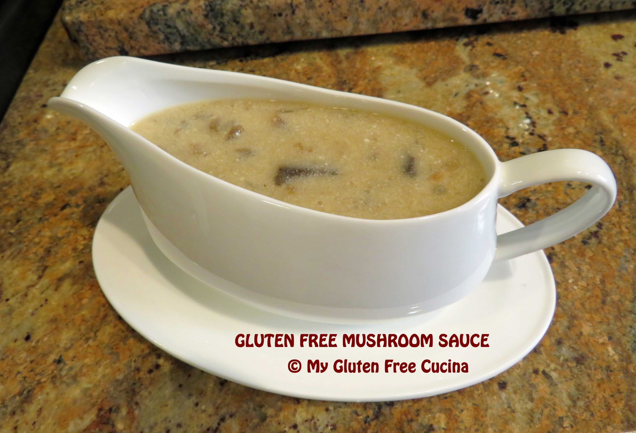 Gluten Free Mushroom Sauce My Gluten Free Cucina