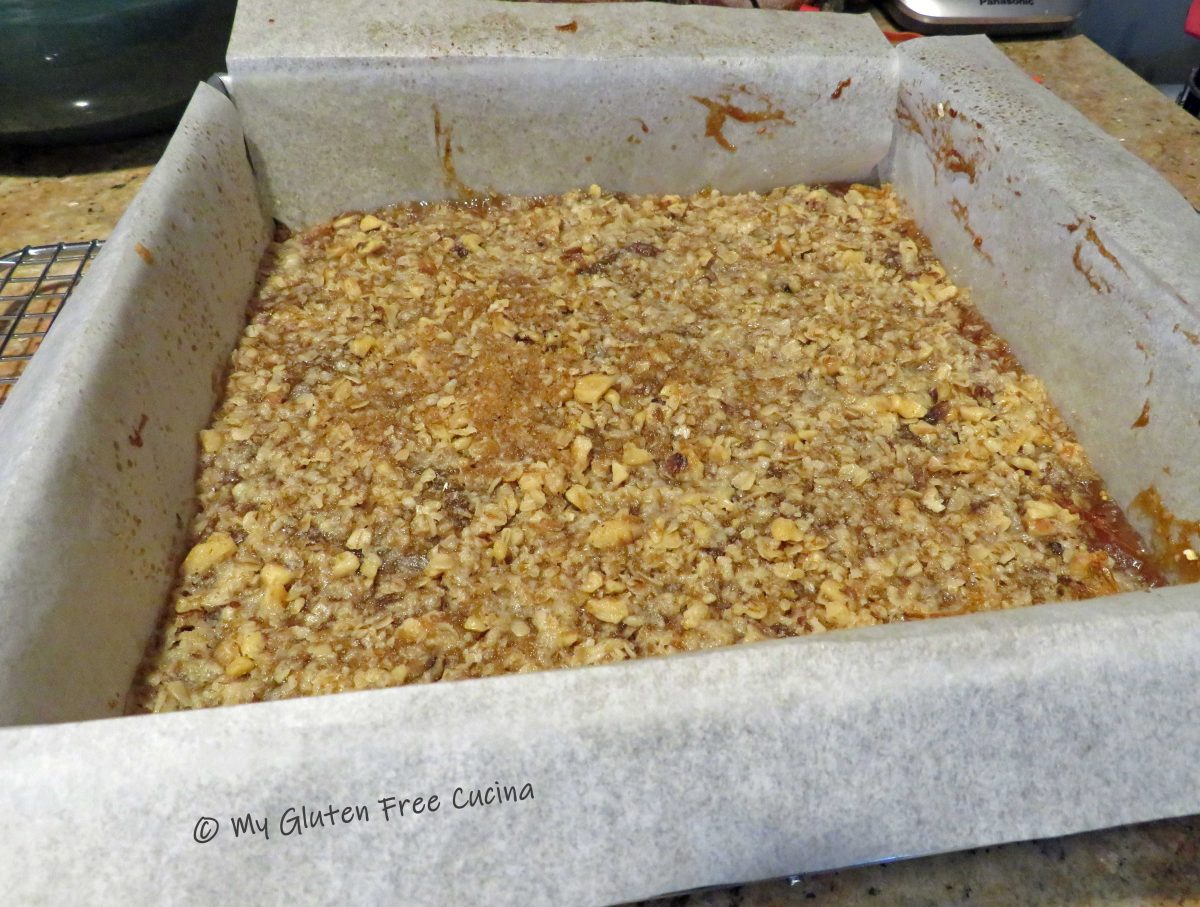 Gluten Free Fig Squares My Gluten Free Cucina