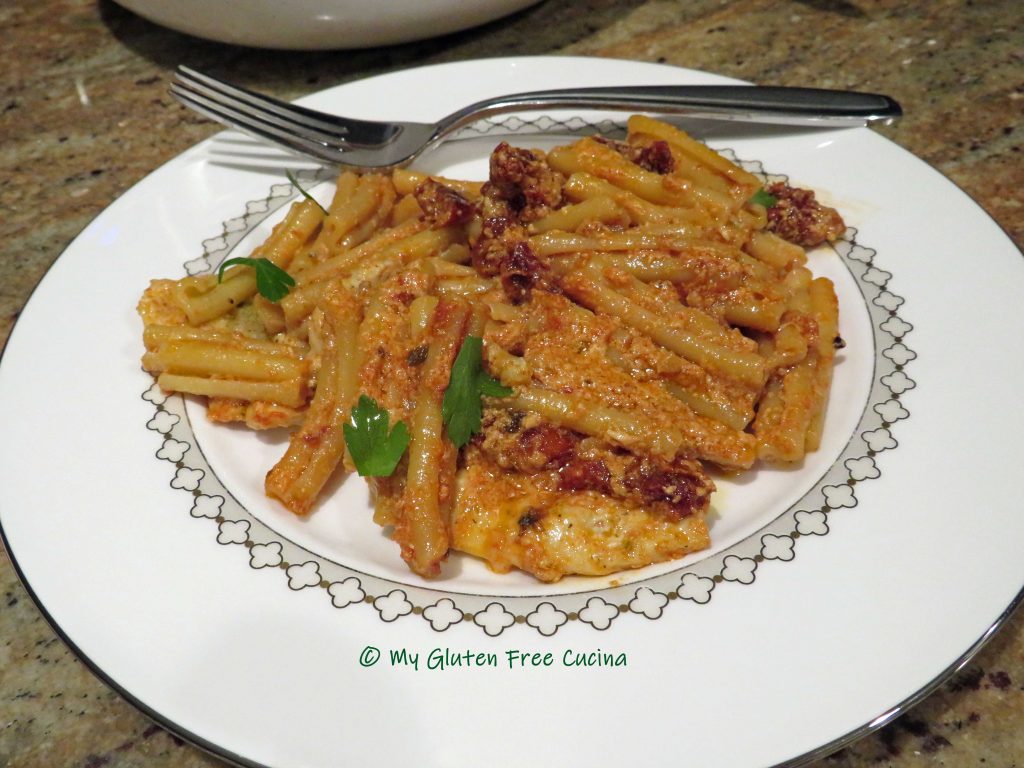 Gluten Free SunDried Tomato Chicken Pasta My Gluten Free Cucina